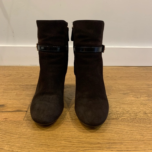 Tod’s Brown Suede Leather Booties - Picture 4 of 6